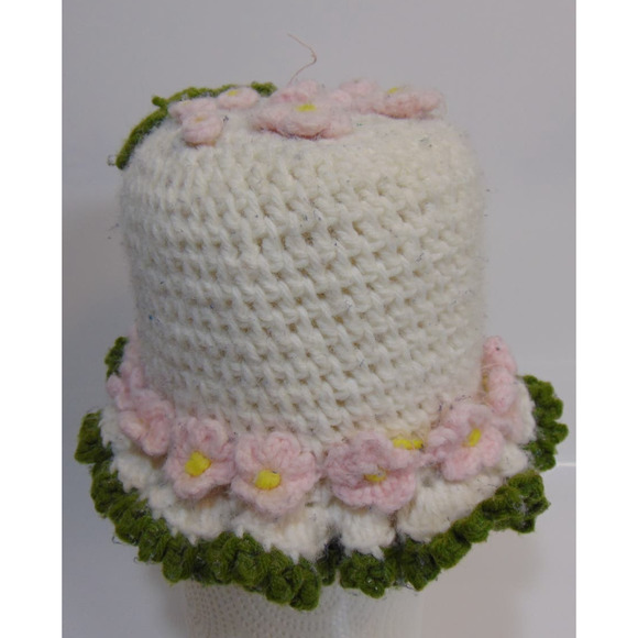 Bathroom Crotched Toilet Paper Cover Topper Decoration Handmade Tissue Vintage - Picture 4 of 7